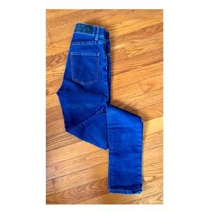 Cheap Monday Second Skin High Waisted Blue Jeans
